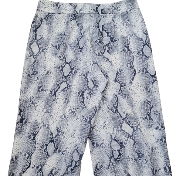 Tahari Snakeskin Print Wide-Leg Pants Women’s.  Size 8. Waist Waist 32" NWOT. - Picture 6 of 8
